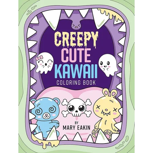 Creepy Cute Kawaii Coloring Book