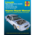 Lincoln Rwd Continental 1970-87, Mark Series III, IV, V, VI, VII 1970-92 & Town Car 1981-10