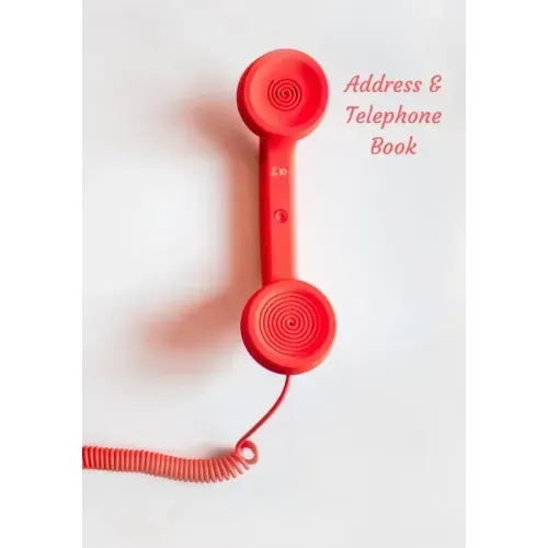 Address and Telephone Book: Address and Telephone Book 7" x 10" 187 pages