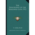 The Philosophy of the Bhagavad Gita 1912