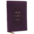 KJV Holy Bible: Giant Print Thinline Bible, Purple Leathersoft, Red Letter, Comfort Print (Thumb Indexed): King James Version (Vintage Series)