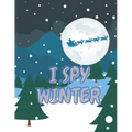 I Spy Winter: A Collection of Fun and Cute Winter Things Coloring Pages Toddlers and Preschool