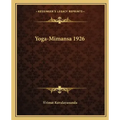 Yoga-Mimansa 1926