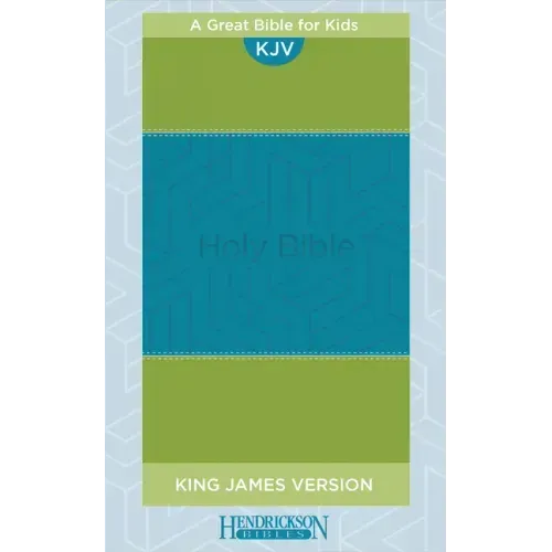 KJV Kids Bible (Flexisoft, Blue/Green, Red Letter)