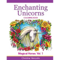 Enchanting Unicorns Colouring Book