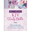 The 1-Minute KJV Study Bible (Lavender Petals): Featuring Nearly 900 Quick, Easy-To-Read Entries on Scripture's Key People, Places, Events, and More