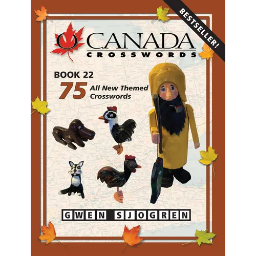 O Canada Crosswords Book 22
