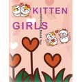 kitten coloring book for girls: she Loves Cats, kitten coloring book makes her happy