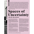 Spaces of Uncertainty - Berlin Revisited
