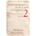 Commentaries on the Laws of England, Volume 2: A Facsimile of the First Edition of 1765-1769