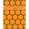 Hexagon Honeycomb Paper: Hex paper (or honeycomb paper), This Small hexagons measure .2" per side.100 pages, 8.5 x 11.GET YOUR GAME ON: -)