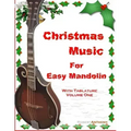 Christmas Music for Easy Mandolin with Tablature