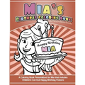 Mia's Birthday Coloring Book Kids Personalized Books: A Coloring Book Personalized for Mia that includes Children's Cut Out Happy Birthday Posters