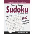 Tons of Jigsaw Sudoku for Adults & Seniors: 1000 Medium Puzzles