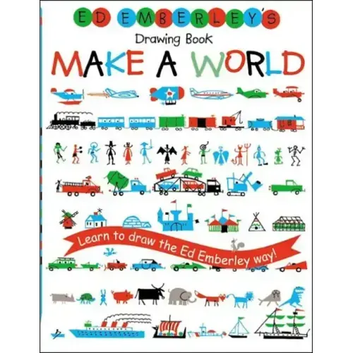Ed Emberley's Drawing Book: Make a World