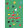 I Love Shopping: Cute Shopping List, 110 PAGES