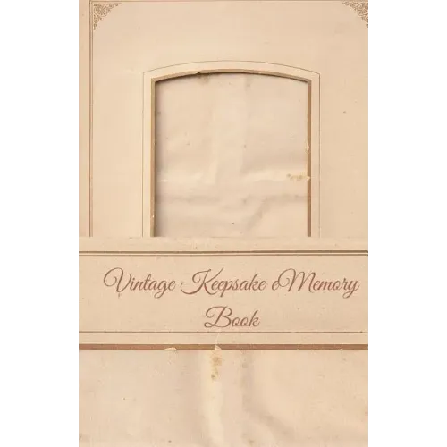Vintage Keepsake Memory Book: Classic Keepsake Memory Book/Photo Album for all occasions