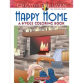 Creative Haven Happy Home: A Hygge Coloring Book