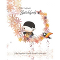 Collect happiness sketchbook (Hand drawn illustration cover vol.6)(8.5*11) (100 pages) for Drawing, Writing, Painting, Sketching or Doodling: Collect