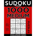 Sudoku Book 1,000 Medium Puzzles: Sudoku Puzzle Book With Only One Level of Difficulty