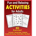Fun and Relaxing Activities for Adults: Puzzles for People with Dementia [Large-Print]