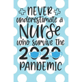 Never Underestimate a Nurse Who Survived the 2020 Pandemic: : A Notebook, Notepad or Journal for Nurses (Nurses, Nurse Practitioners, RN, BSRN, LPN, N