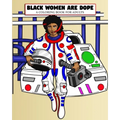 Black Women Are Dope A Coloring Book For Adults: Afro African American Coloring Books For Adults Teens And Young Girls