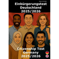 Einbürgerungstest Deutschland 2025/2026: Citizenship Test Germany 2025/2026