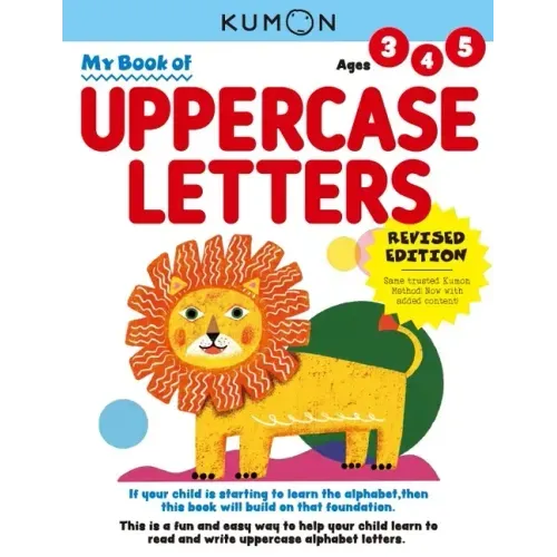 Kumon My Book of Uppercase Letters: Revised Ed