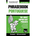 English-Portuguese phrasebook and 1500-word dictionary