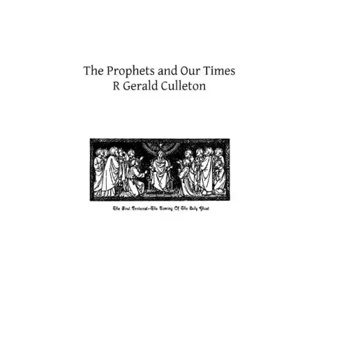 The Prophets and Our Times