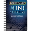 Brain Games - To Go - Mini Mysteries: Solve Perplexing Puzzles and Cryptic Brain Teasers