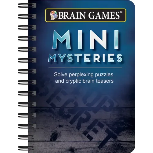 Brain Games - To Go - Mini Mysteries: Solve Perplexing Puzzles and Cryptic Brain Teasers