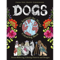 Dogs Go Around the World Colouring Book: Fun Dog Coloring Books for Adults and Kids 10+ for Relaxation and Stress-Relief