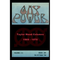 Gay Power Taylor Mead Columns 1969 - 1970