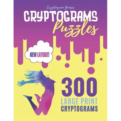 Cryptograms Puzzles: Cryptograms Quotes Puzzles, Cryptogram Families Puzzle Book, Book Of Cryptograms