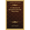 A Collection of Specimens from the Teton Sioux