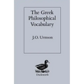 Greek Philosophical Vocabulary