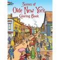 Scenes of Olde New York Coloring Book
