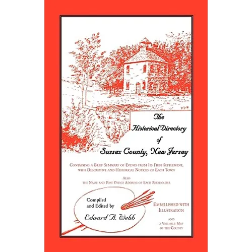 The Historical Directory of Sussex County, New Jersey