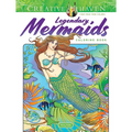 Creative Haven Legendary Mermaids Coloring Book