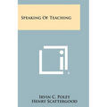Speaking of Teaching