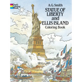 Statue of Liberty and Ellis Island Coloring Book