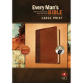 Every Man's Bible NLT, Large Print, Tutone