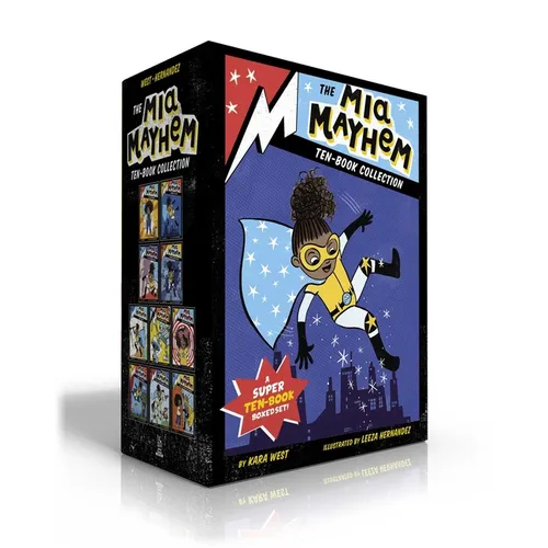 The MIA Mayhem Ten-Book Collection (Boxed Set): MIA Mayhem Is a Superhero!; Learns to Fly!; vs. the Super Bully; Breaks Down Walls; Stops Time!; vs. t