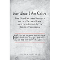 Say What I Am Called: The Old English Riddles of the Exeter Book & the Anglo-Latin Riddle Tradition