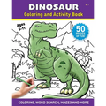 Dinosaur - Coloring and Activity Book - Volume 1: A Coloring Book for Kids and Adults