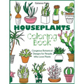 Houseplants Coloring Book