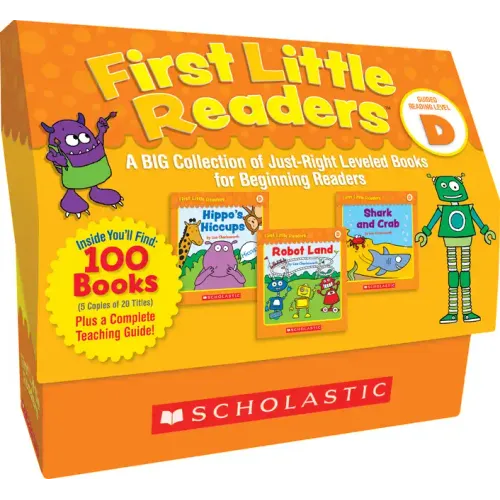 First Little Reader Box Set: Level D [With 5 Copies of 20 Titles Plus a 32-Pg Teaching Guide]