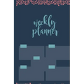 Weekly planner: Daily Weekly Monthly 54 Weeks Calendar and Organizer with to-do list tracker
